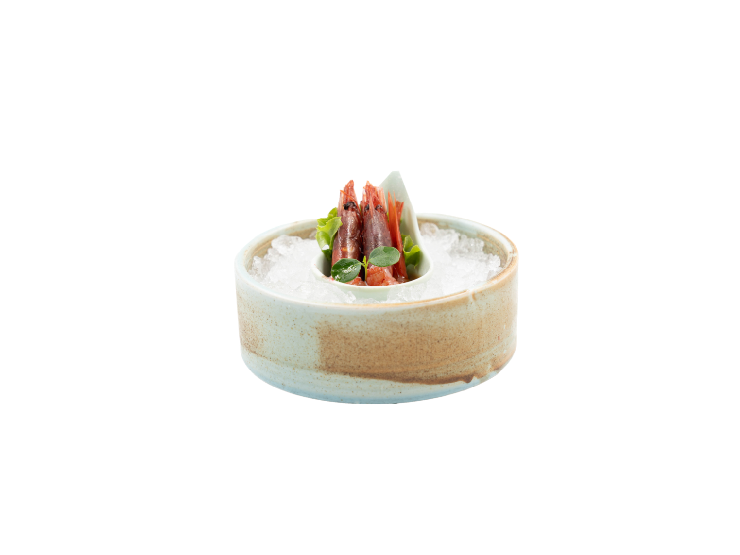 Gamba Rojas en Salsa Ponzu