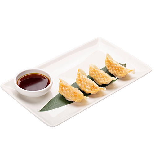 GYOZA DE
LANGOSTINOS AL GRILL