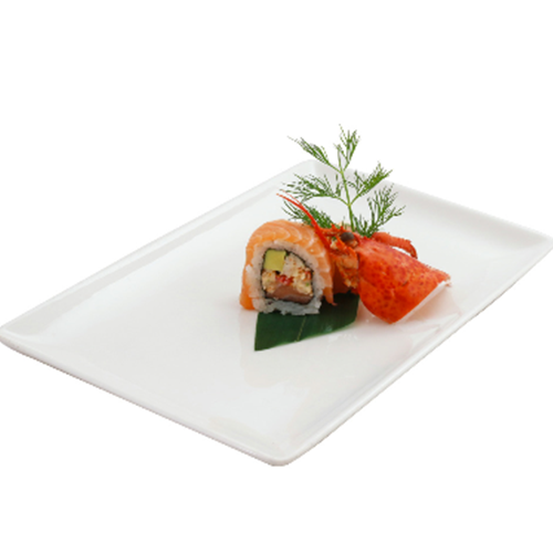 ROLL URAMAKI DE
LANGOSTA (8 PIEZAS)